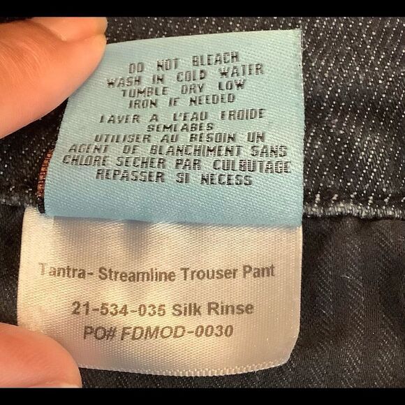 FIDELITY SILK DENIM JEANS 31 EUC JAPANESE DENIM - Picture 6 of 9